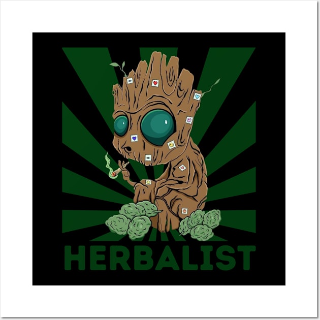 Weed - Herbalist Wall Art by Behemoth